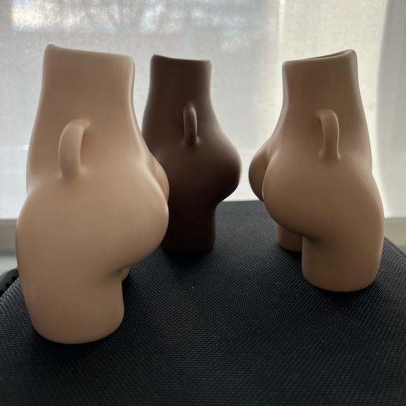BNIB Anissa Kermiche 3 pc “Love Handles” mini vases/candlesticks - Picture 2 of 5